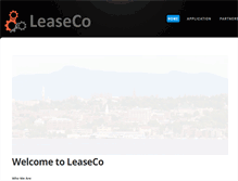 Tablet Screenshot of leasecovt.com